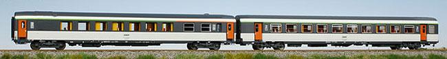 Set of 2 Passenger cars 2nd class Corail<br /><a href='images/pictures/LS_Models/40131.jpg' target='_blank'>Full size image</a>